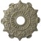 Ekena Millwork Preston Ceiling Medallion (Fits Canopies up to 4"), 17 1/2"OD x 4"ID x 1"P, Castle Stone Crackle CM17PRCSC - alternate 1